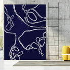 BluePoint by Lori Dubois on GIANT ART - blue linear