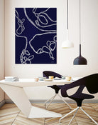 BluePoint by Lori Dubois on GIANT ART - blue linear