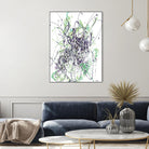 Jubilee - Light Teal - 2 by Lori Dubois on GIANT ART - green linear explosion