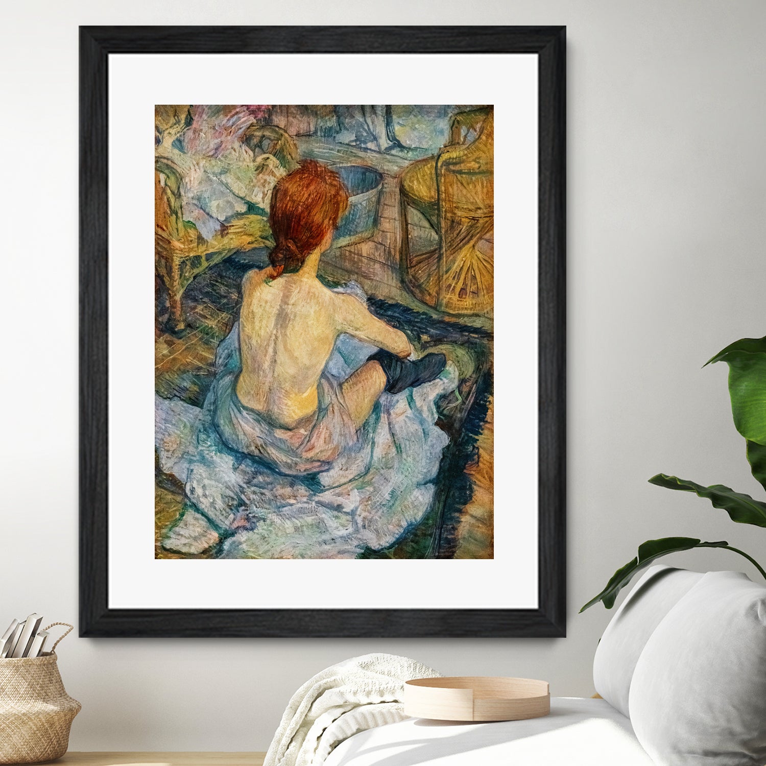 (La Toilette) - 1889 by Henri de Toulouse Lautrec on GIANT ART