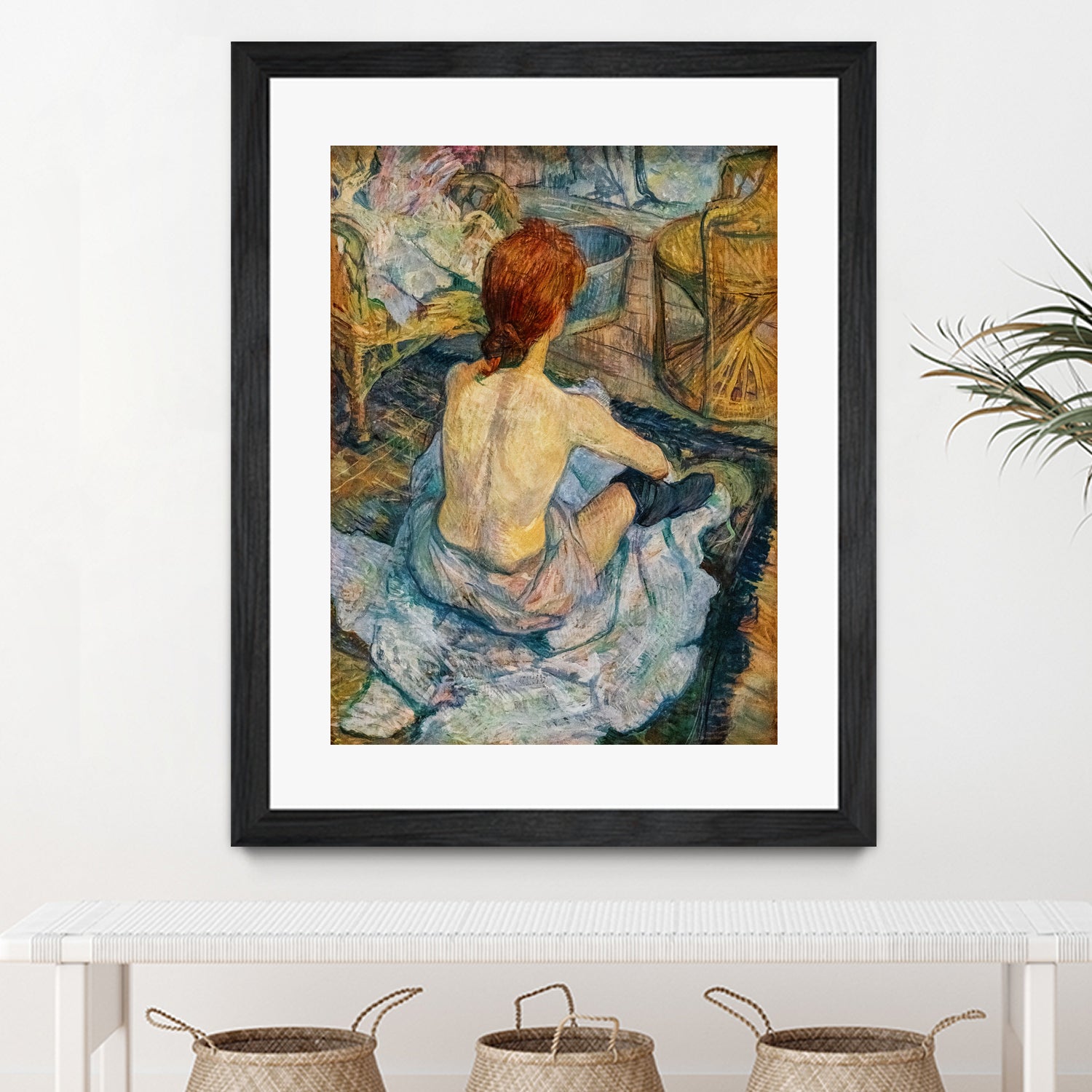 (La Toilette) - 1889 by Henri de Toulouse Lautrec on GIANT ART