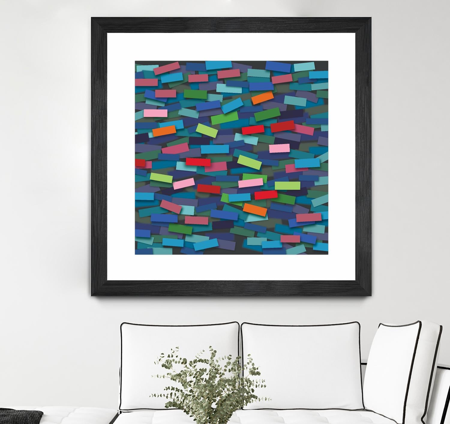 OCEAN- bleu by Celine Cimon on GIANT ART - blue abstract canadian