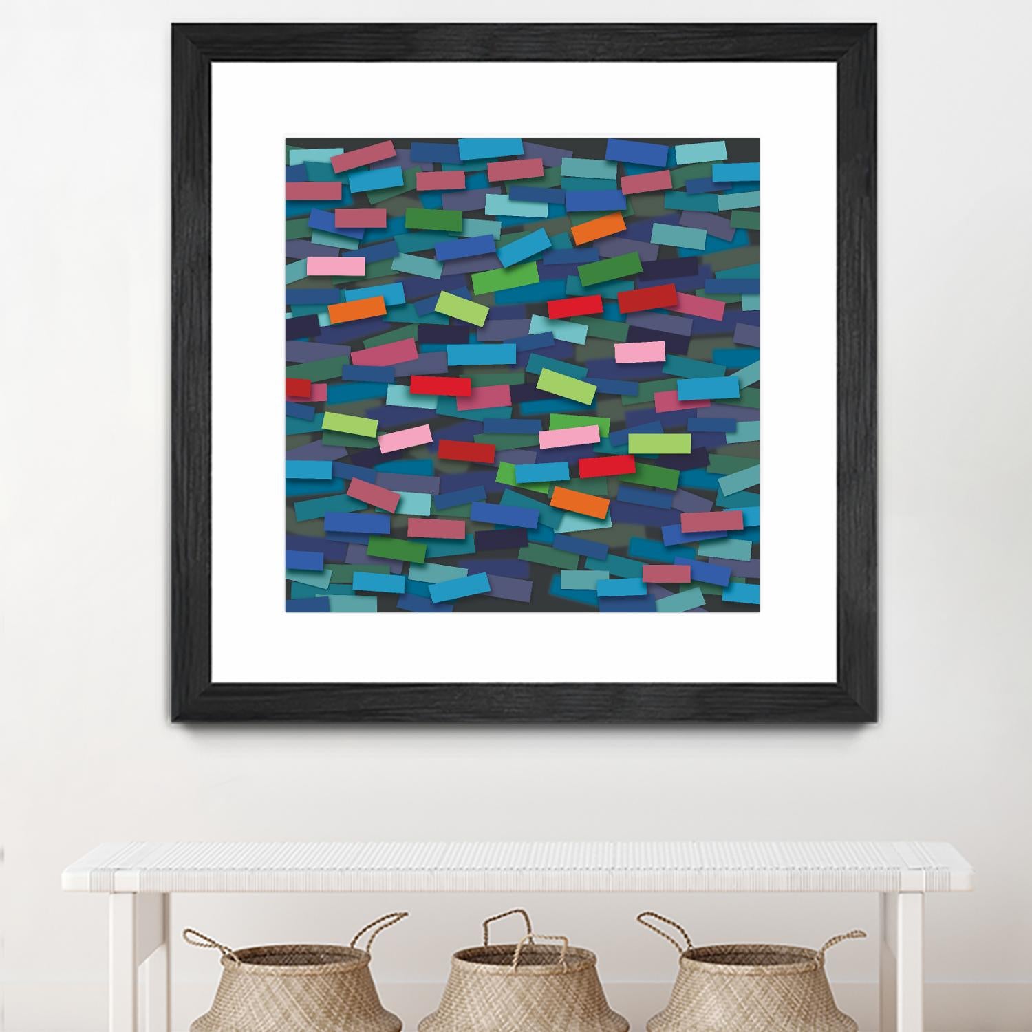 OCEAN- bleu by Celine Cimon on GIANT ART - blue abstract canadian