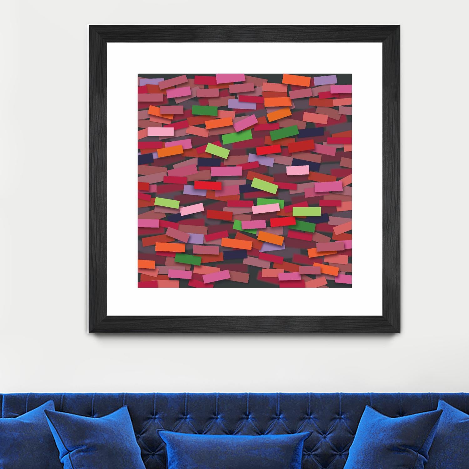 OCEAN- rouge by Celine Cimon on GIANT ART - red abstract canadian artist