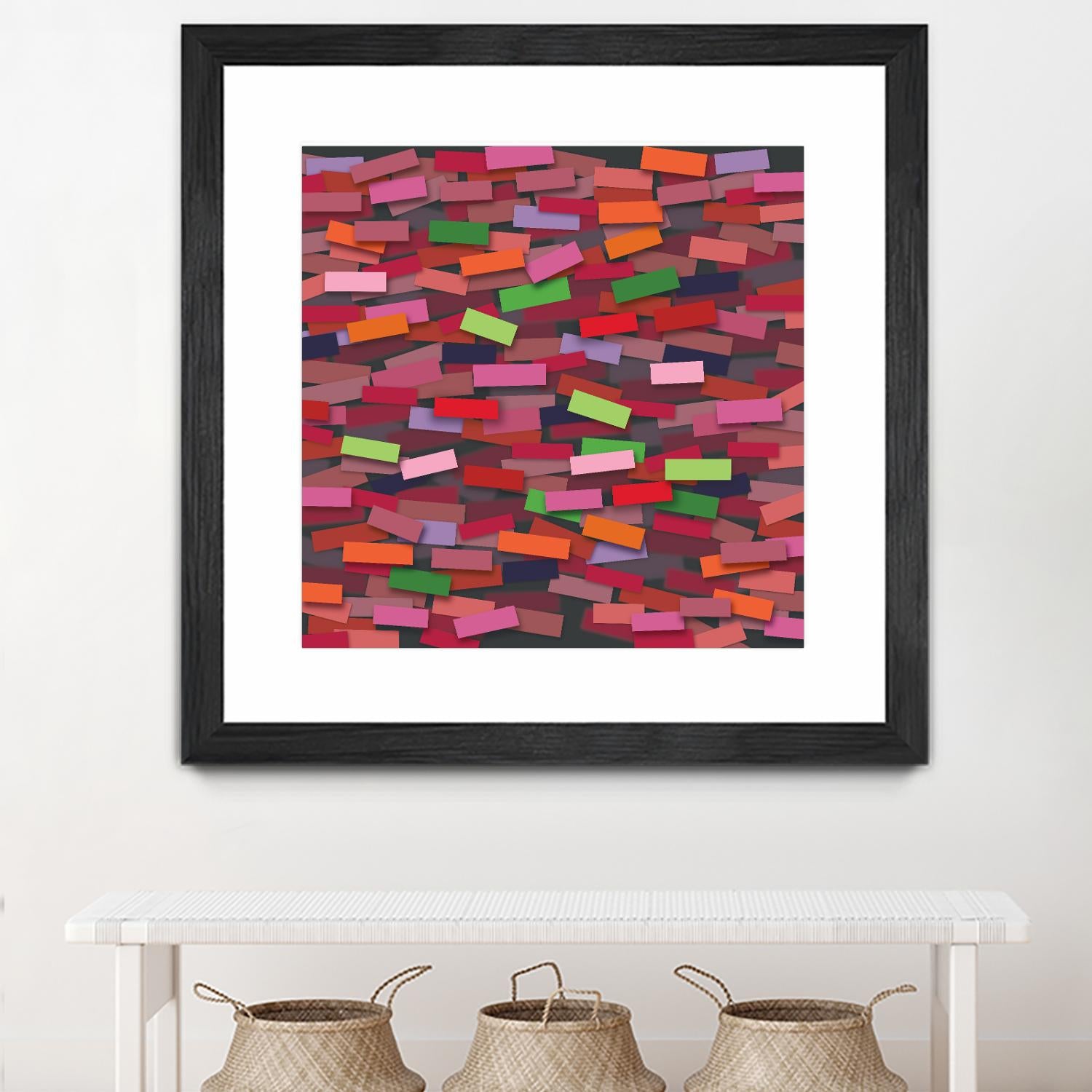 OCEAN- rouge by Celine Cimon on GIANT ART - red abstract canadian artist