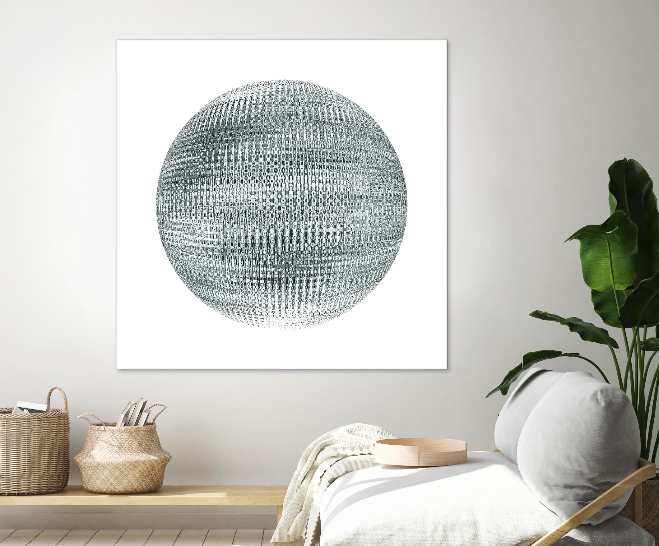 ORB - fond blanc by Celine Cimon on GIANT ART - white abstract canadian artist