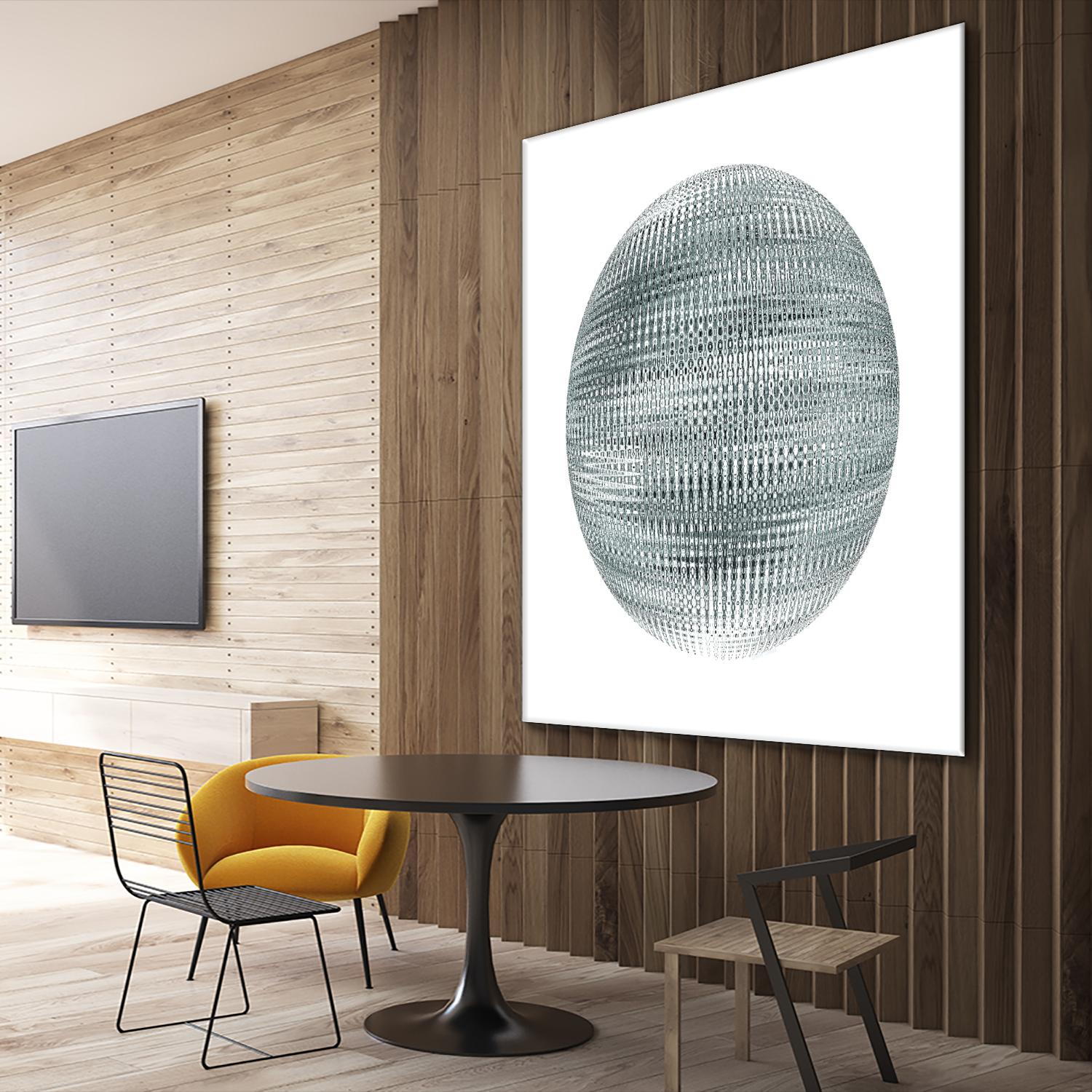 ORB - fond blanc by Celine Cimon on GIANT ART - white abstract canadian artist