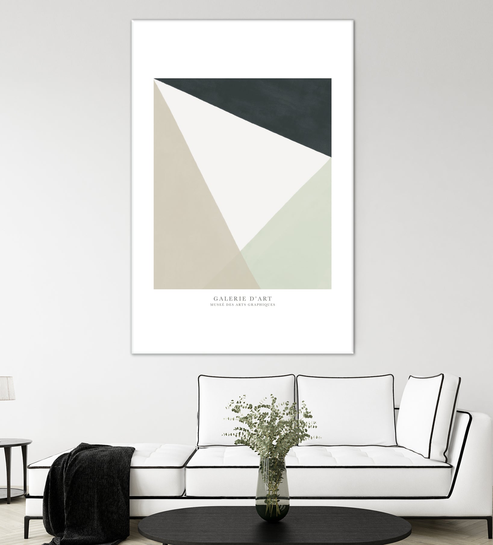 Art Graphique I by M Studio on GIANT ART - beige scandinavian