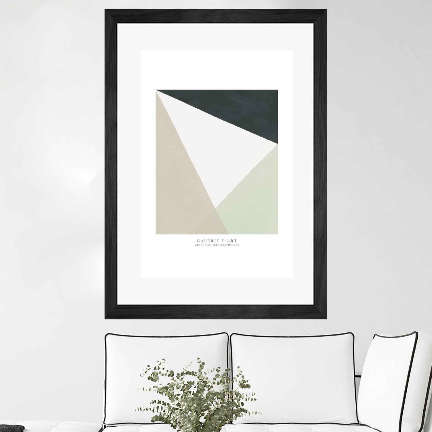 Art Graphique I by M Studio on GIANT ART - beige scandinavian