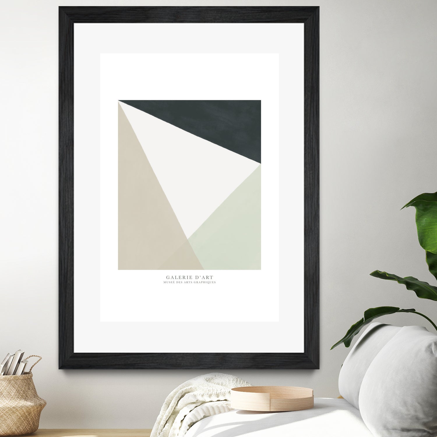 Art Graphique I by M Studio on GIANT ART - beige scandinavian