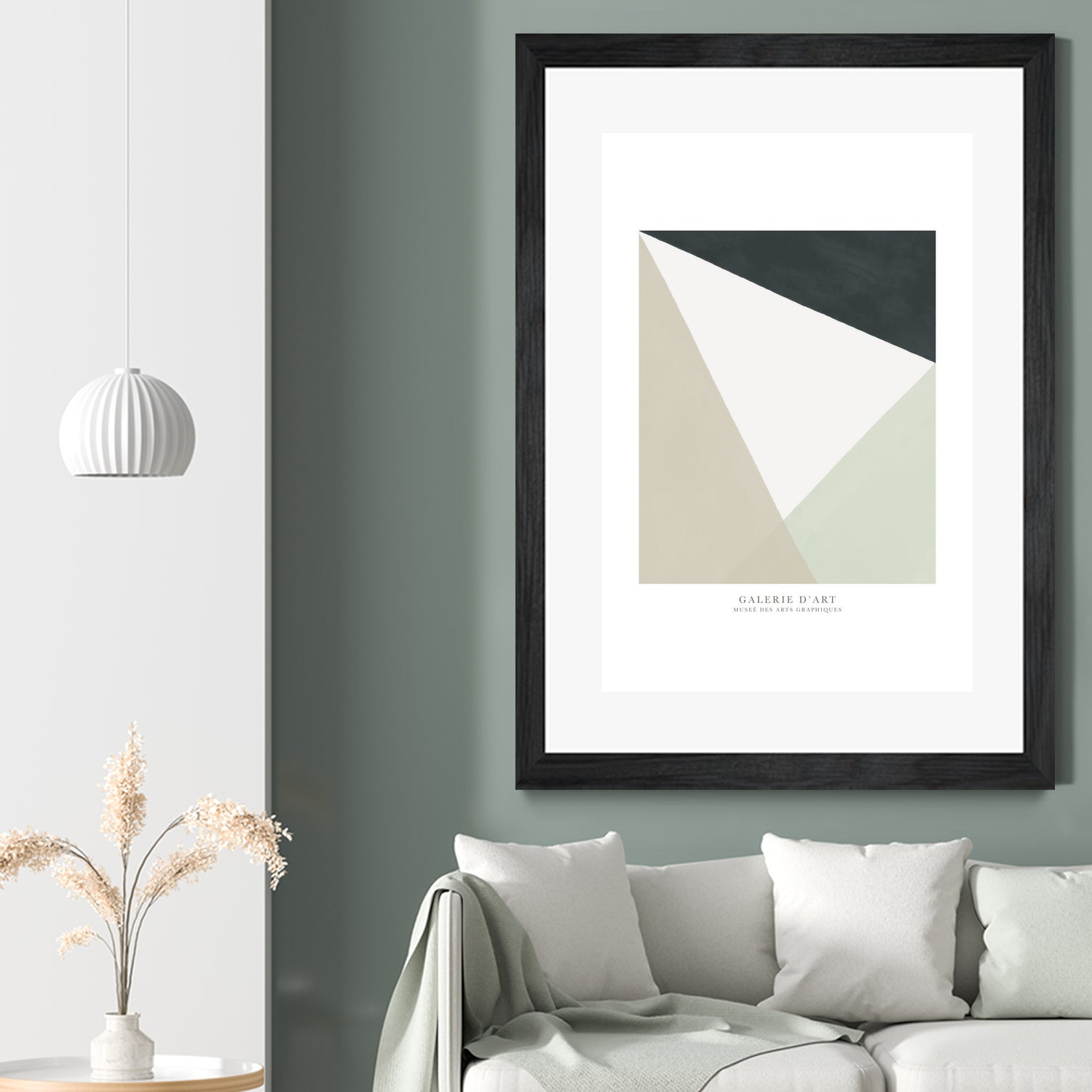 Art Graphique I by M Studio on GIANT ART - beige scandinavian