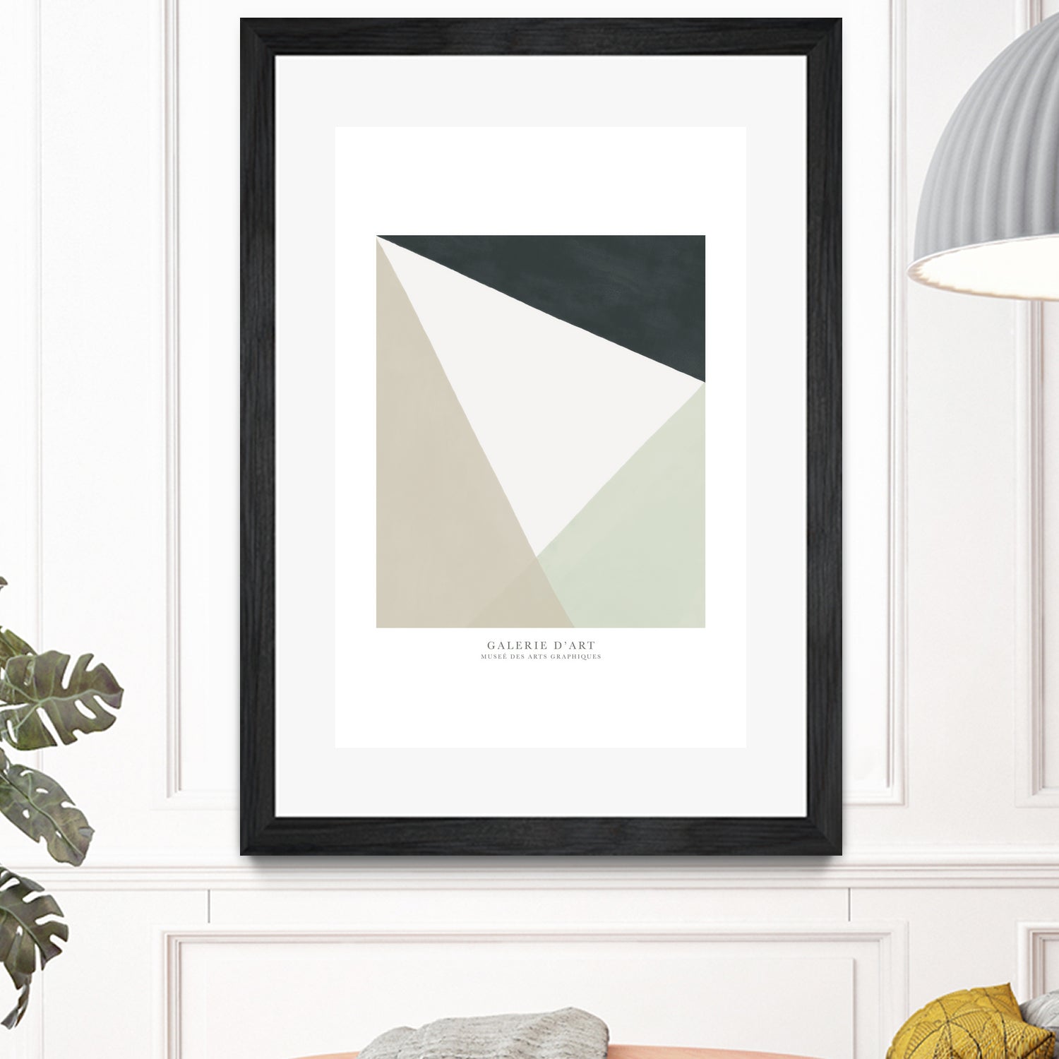 Art Graphique I by M Studio on GIANT ART - beige scandinavian