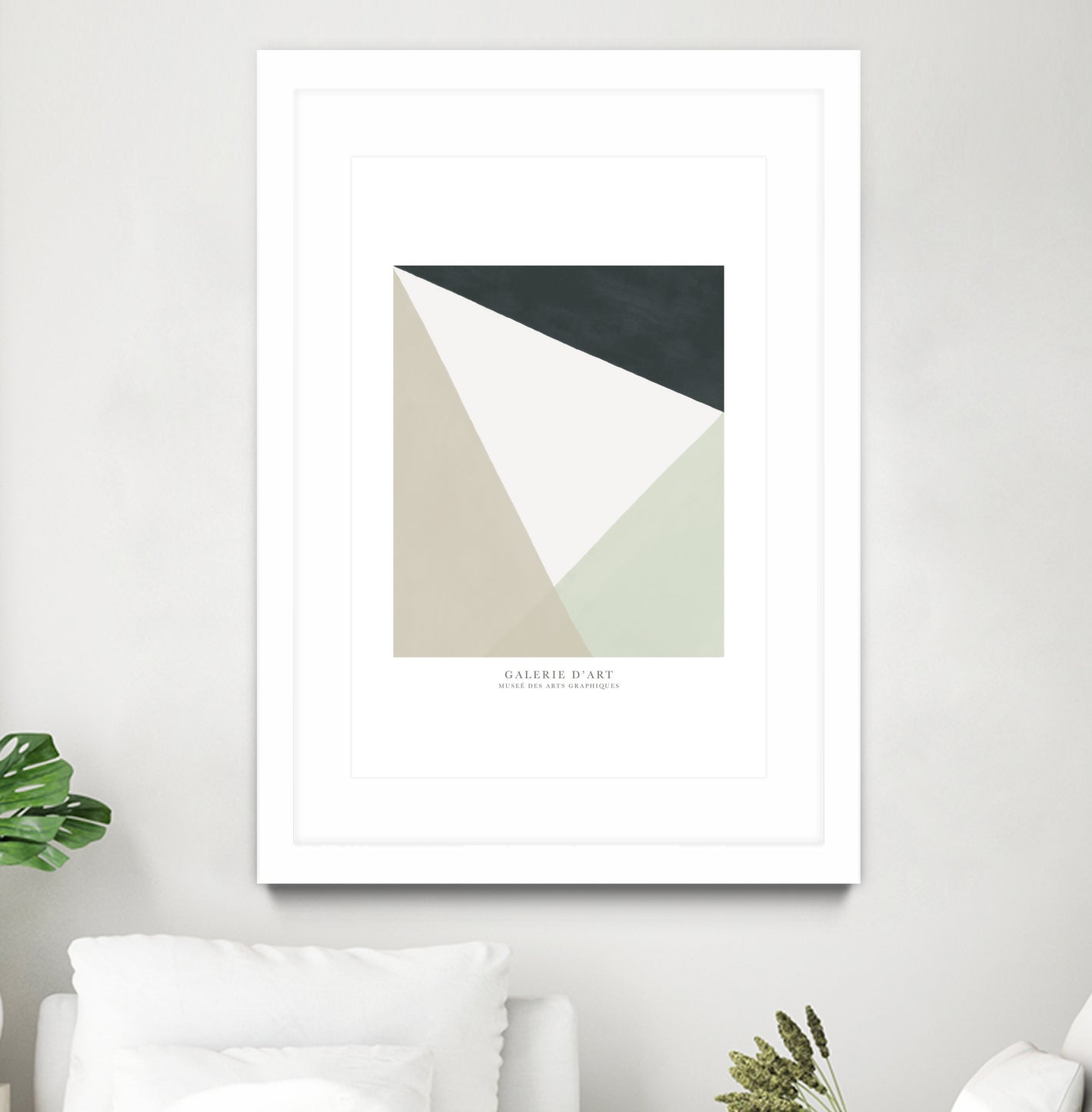 Art Graphique I by M Studio on GIANT ART - beige scandinavian