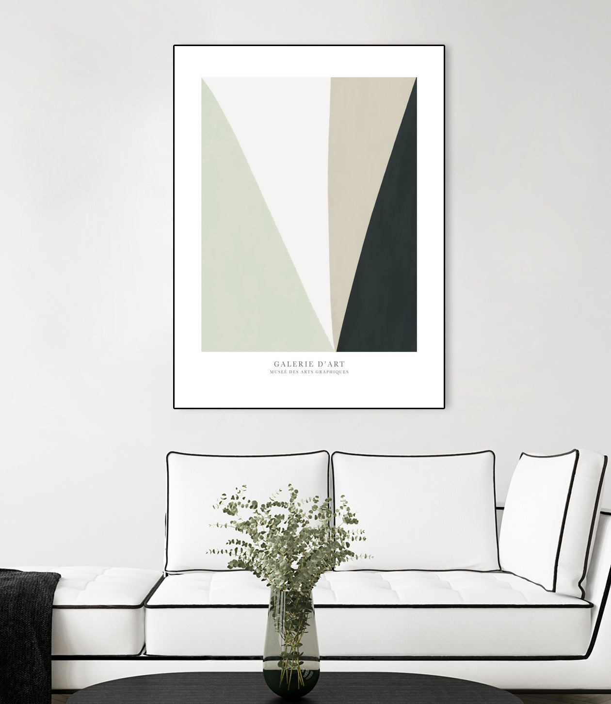 Art Graphique II by M studio on GIANT ART - beige scandinavian