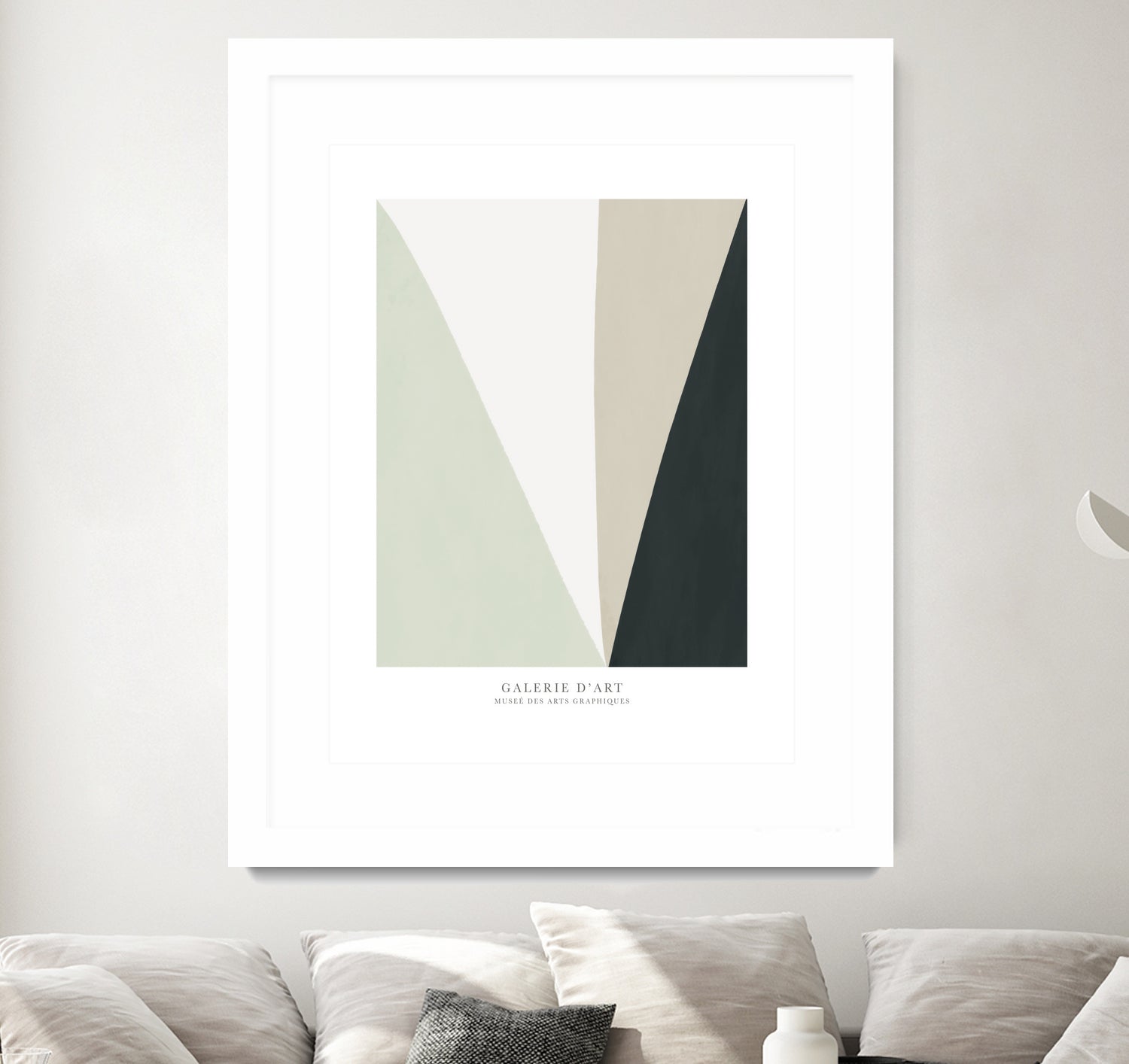 Art Graphique II by M studio on GIANT ART - beige scandinavian