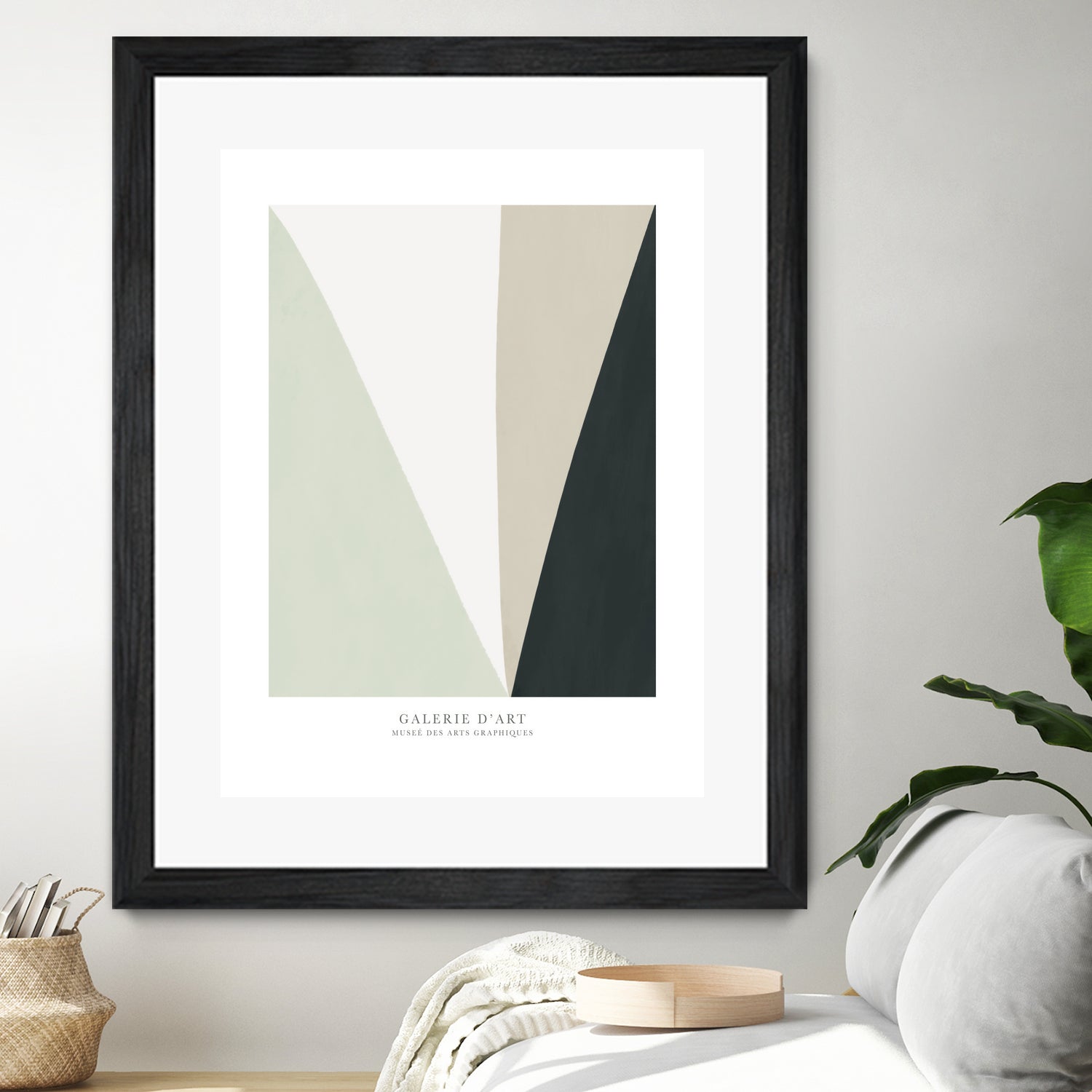 Art Graphique II by M studio on GIANT ART - beige scandinavian