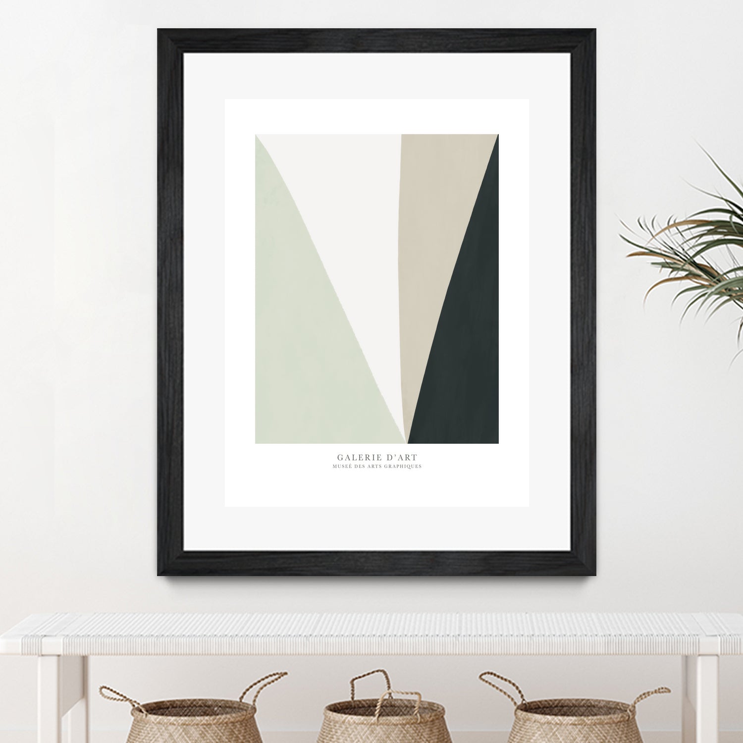 Art Graphique II by M studio on GIANT ART - beige scandinavian