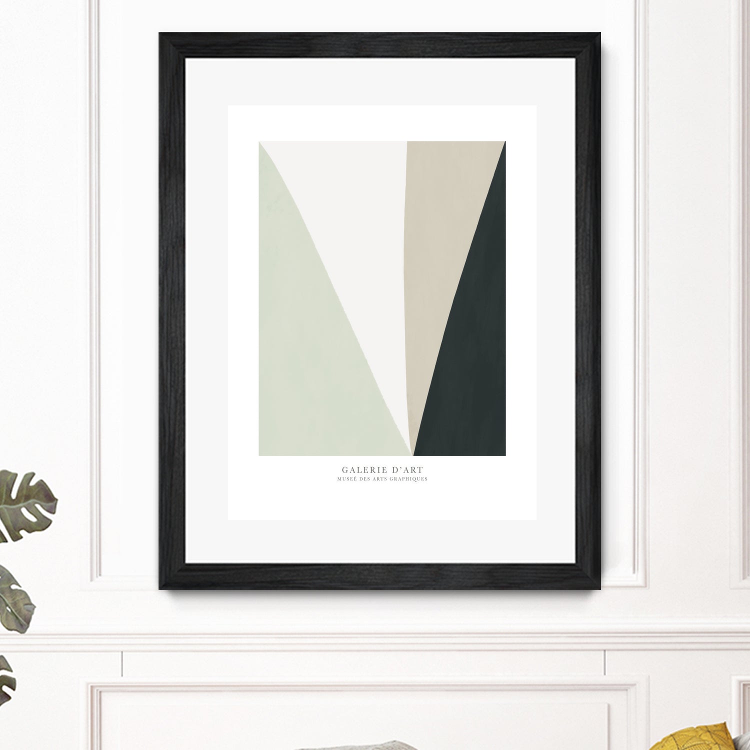 Art Graphique II by M studio on GIANT ART - beige scandinavian