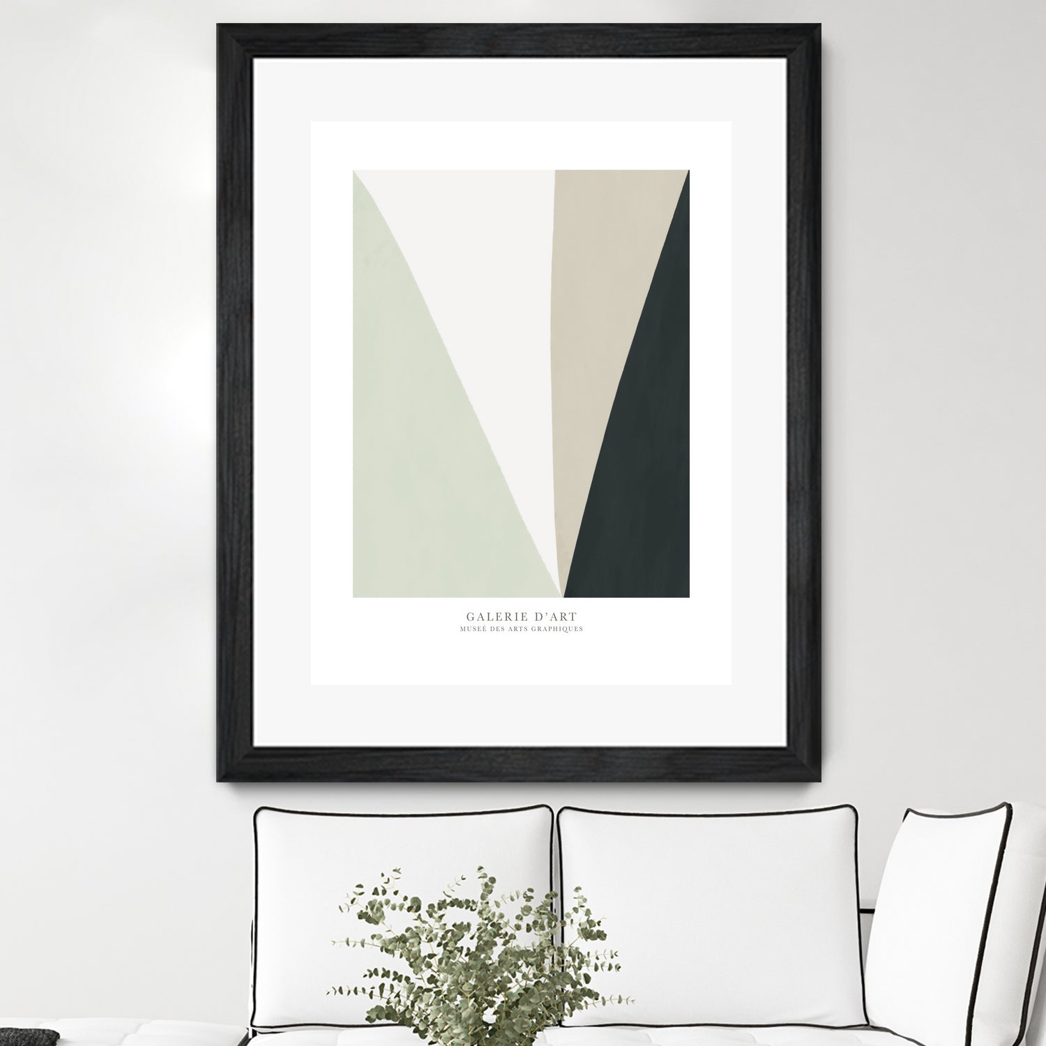 Art Graphique II by M studio on GIANT ART - beige scandinavian