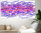 INNER REALITY - rouge by Celine Cimon on GIANT ART - white abstract canadian artist