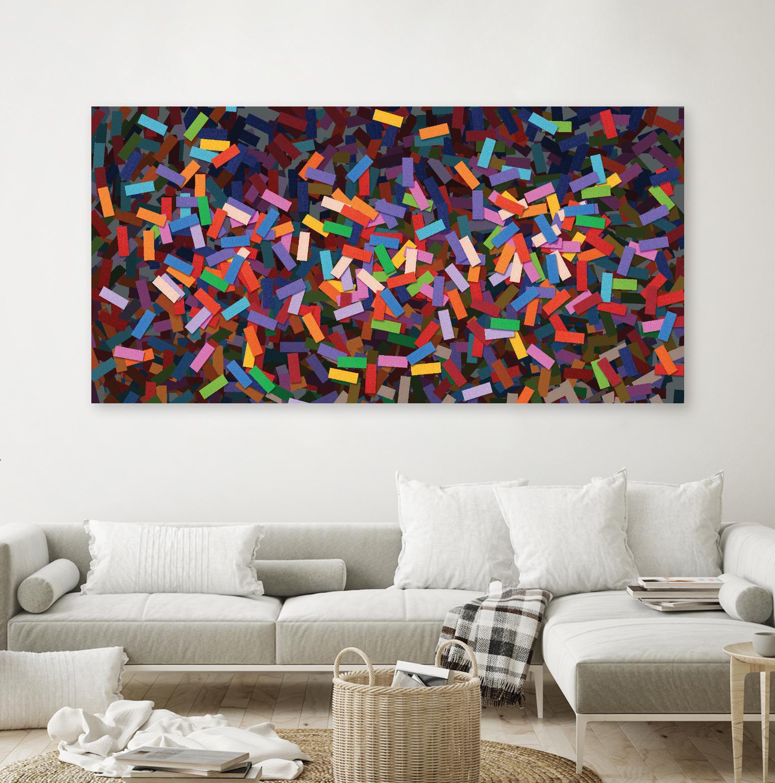 RISING by Celine Cimon on GIANT ART - red abstract canadian