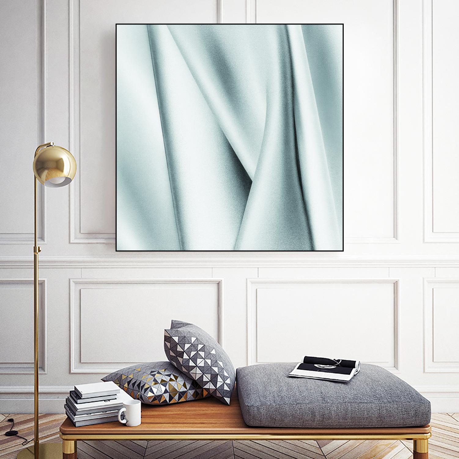 TANGO - blanc by Celine Cimon on GIANT ART - white abstract canadian artist