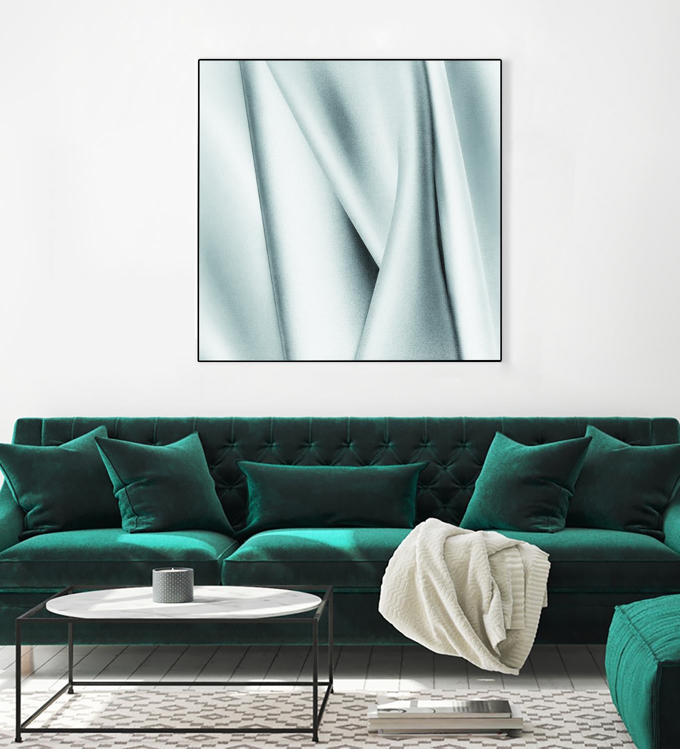 TANGO - blanc by Celine Cimon on GIANT ART - white abstract canadian artist