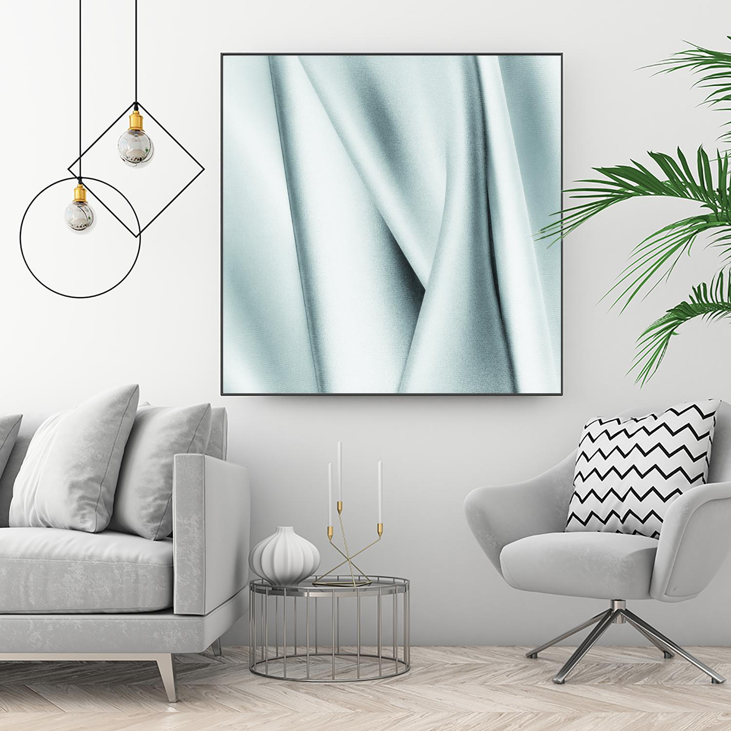 TANGO - blanc by Celine Cimon on GIANT ART - white abstract canadian artist