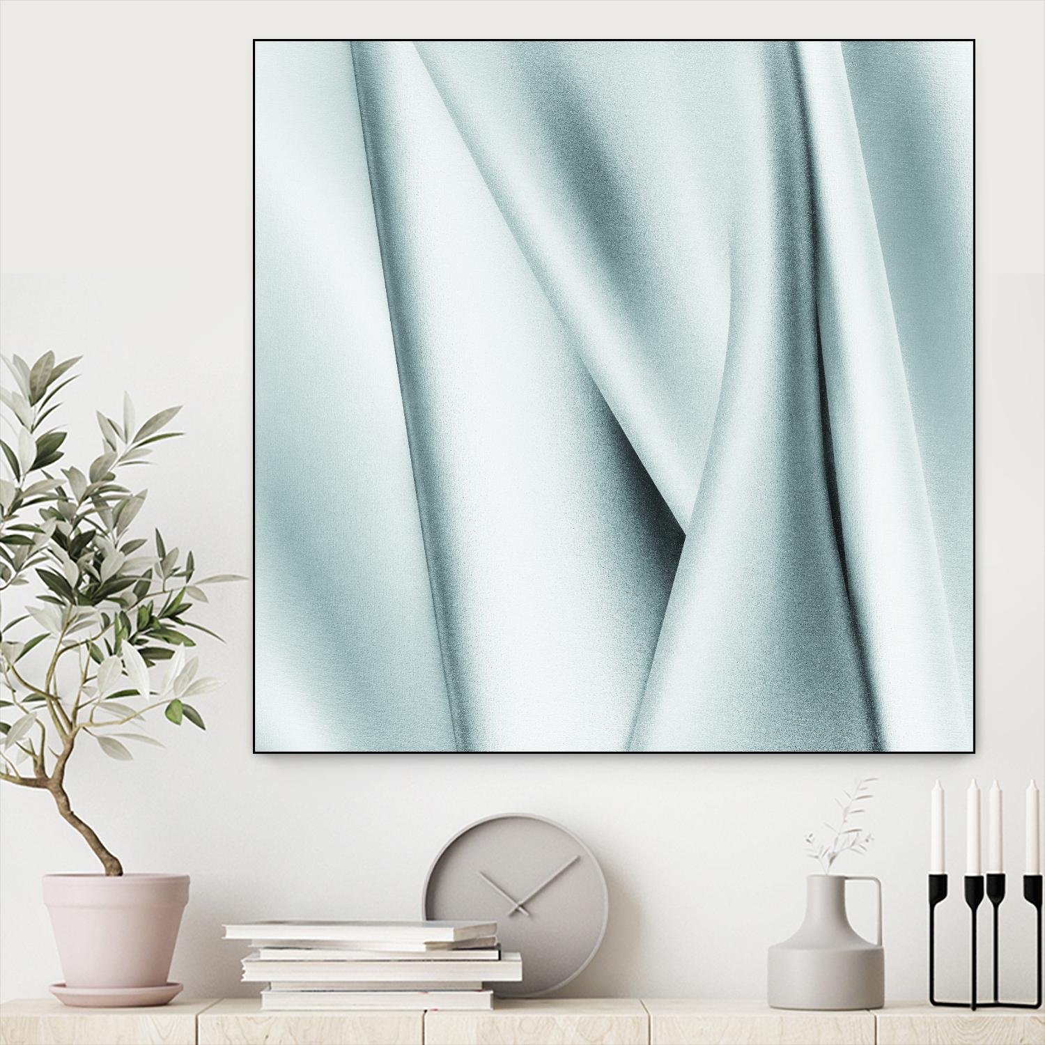 TANGO - blanc by Celine Cimon on GIANT ART - white abstract canadian artist