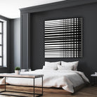 Vibing I by Daleno Art on GIANT ART - white patterns abstrait
