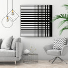 Vibing I by Daleno Art on GIANT ART - white patterns abstrait