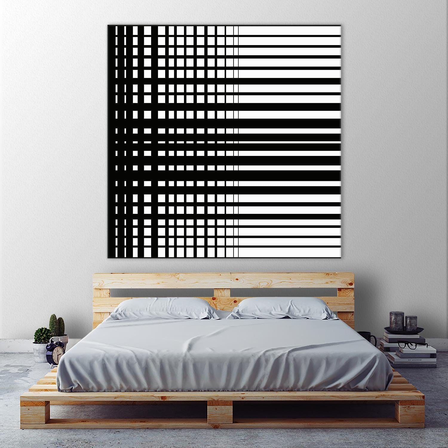 Vibing II by Daleno Art on GIANT ART - white patterns abstrait