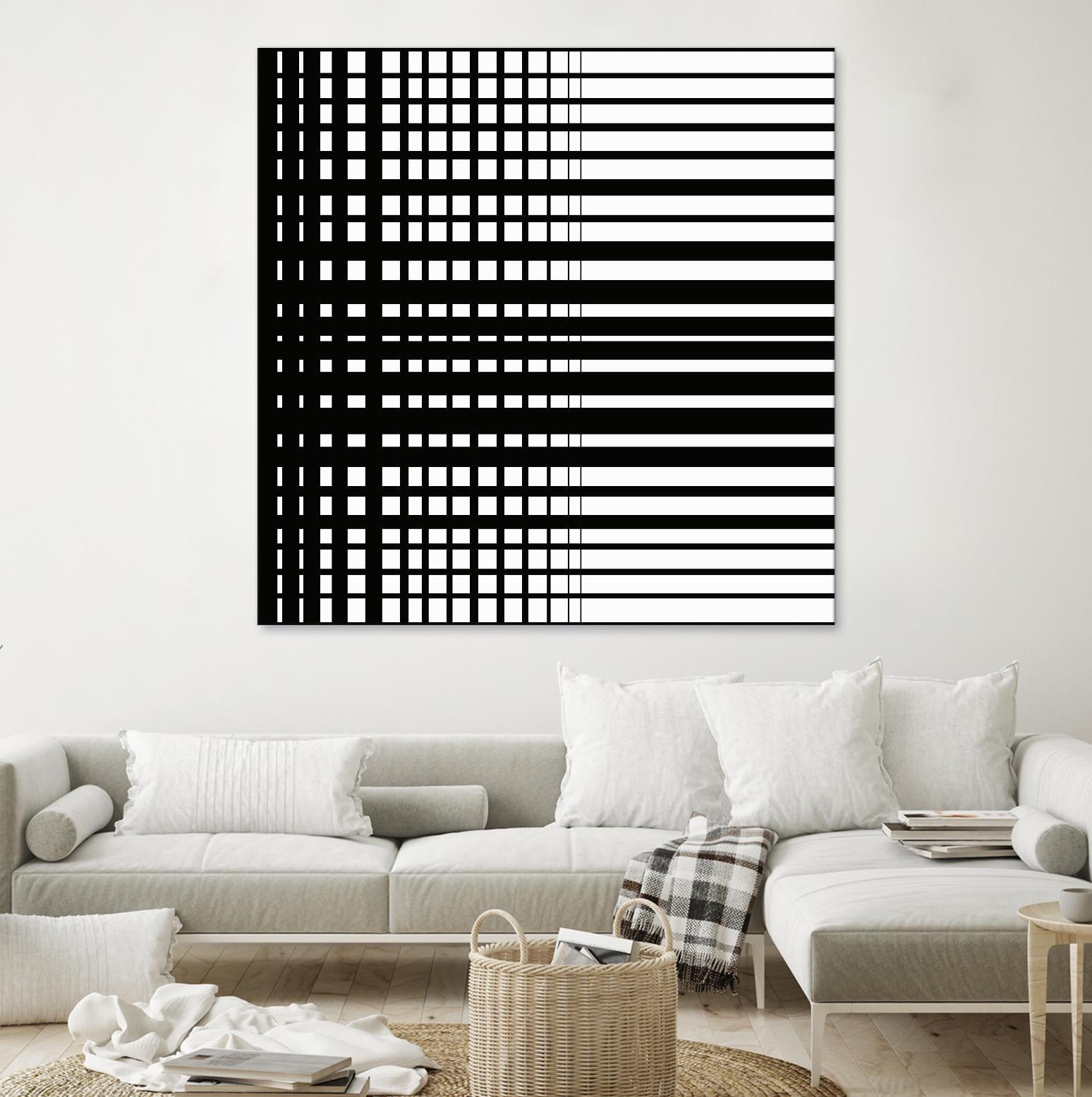 Vibing II by Daleno Art on GIANT ART - white patterns abstrait