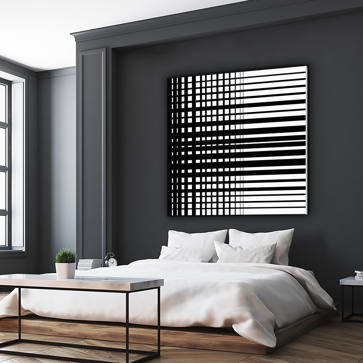 Vibing II by Daleno Art on GIANT ART - white patterns abstrait