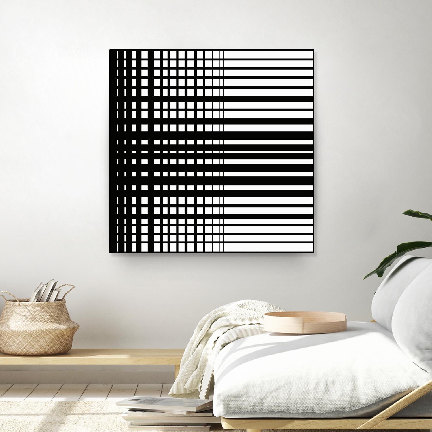 Vibing II by Daleno Art on GIANT ART - white patterns abstrait