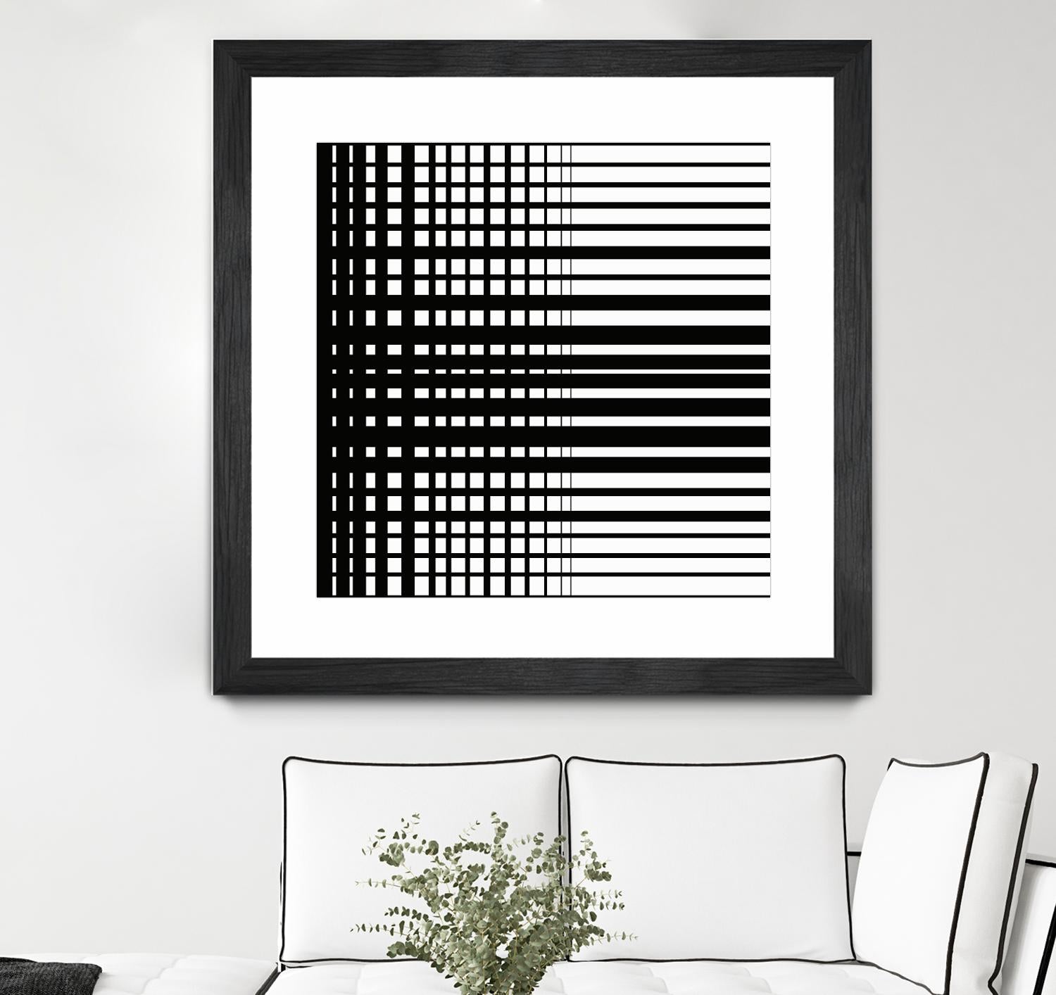 Vibing II by Daleno Art on GIANT ART - white patterns abstrait