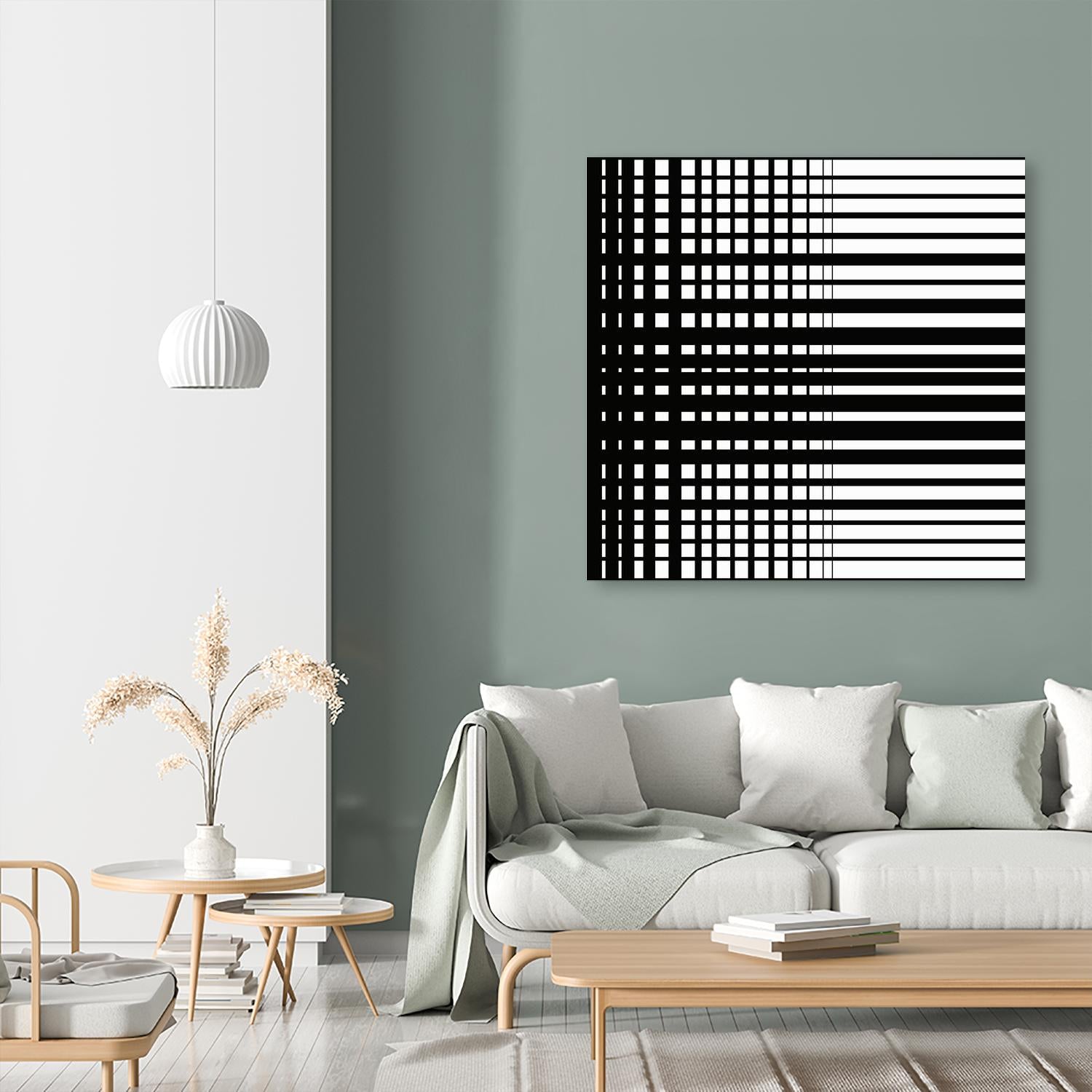 Vibing II by Daleno Art on GIANT ART - white patterns abstrait