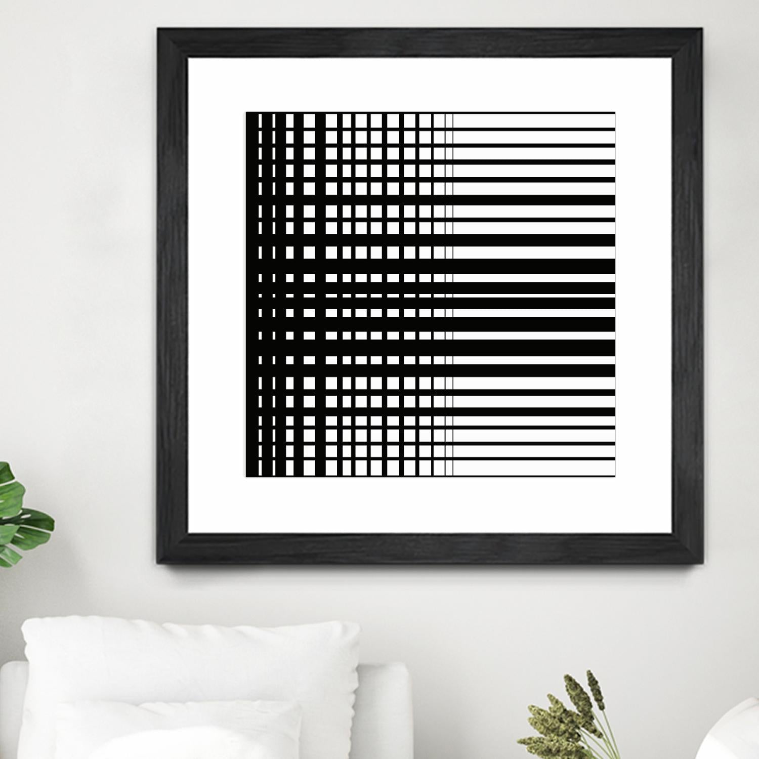 Vibing II by Daleno Art on GIANT ART - white patterns abstrait