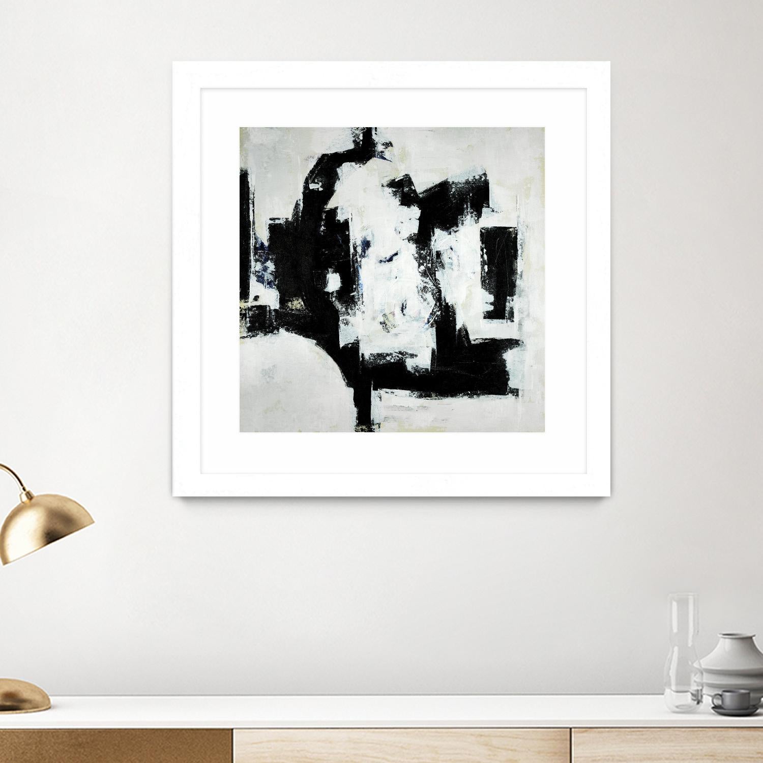 Covering the Spots by Daleno Art on GIANT ART - white abstract abstract