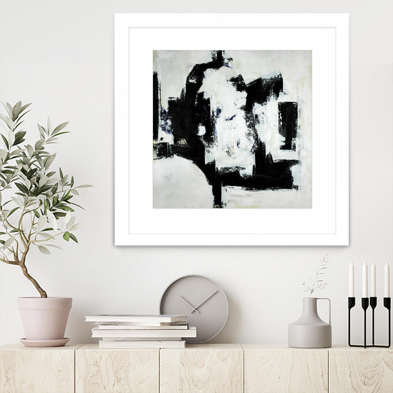 Covering the Spots by Daleno Art on GIANT ART - white abstract abstract