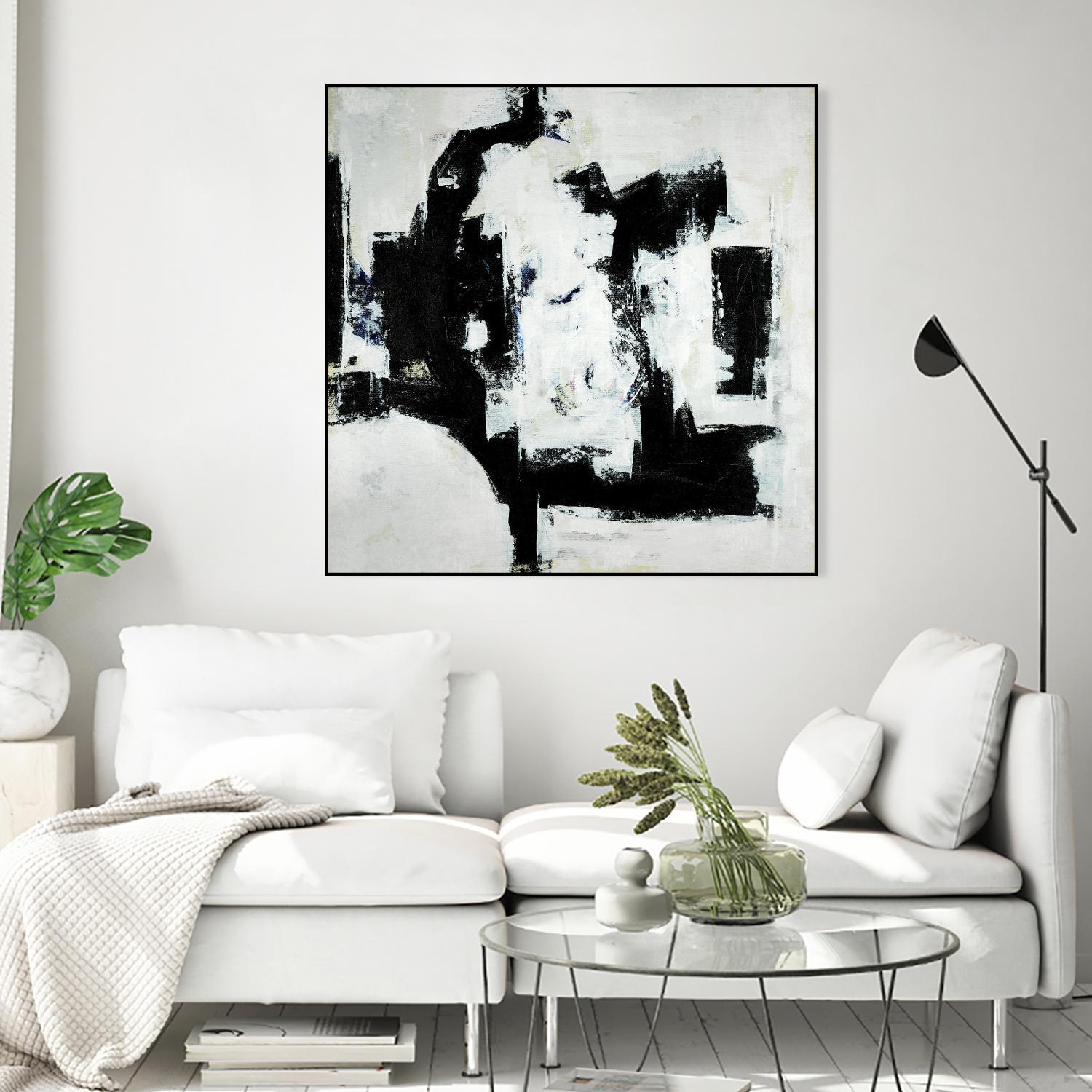 Covering the Spots by Daleno Art on GIANT ART - white abstract abstract