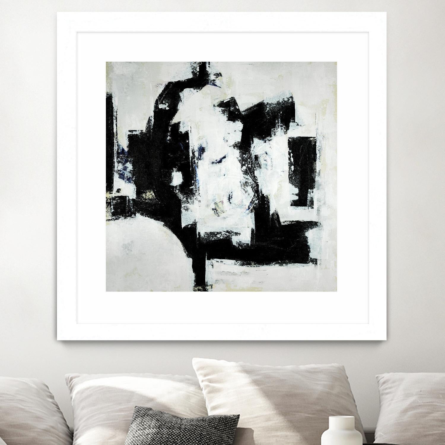 Covering the Spots by Daleno Art on GIANT ART - white abstract abstract