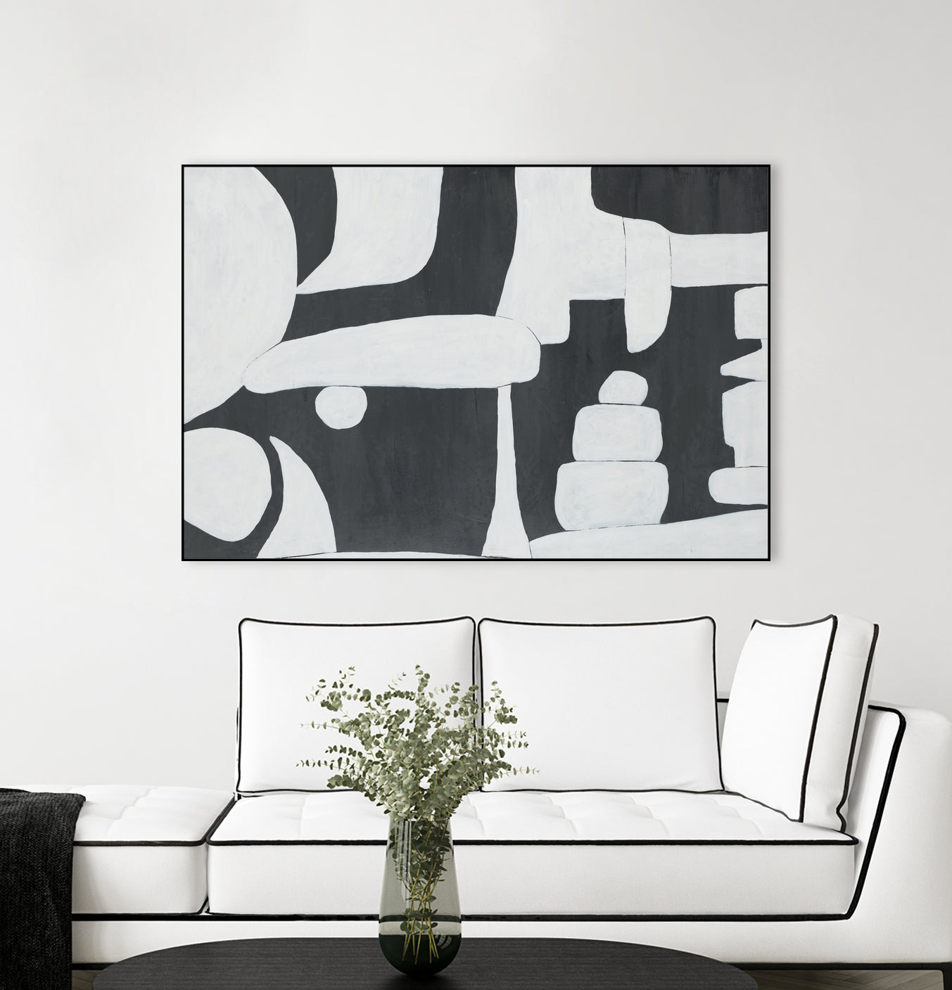 Remembering Decades by Daleno Art on GIANT ART - black abstract