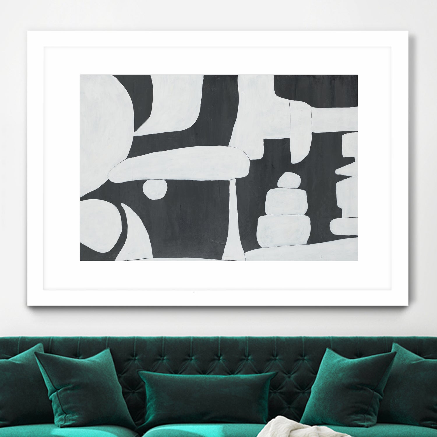 Remembering Decades by Daleno Art on GIANT ART - black abstract