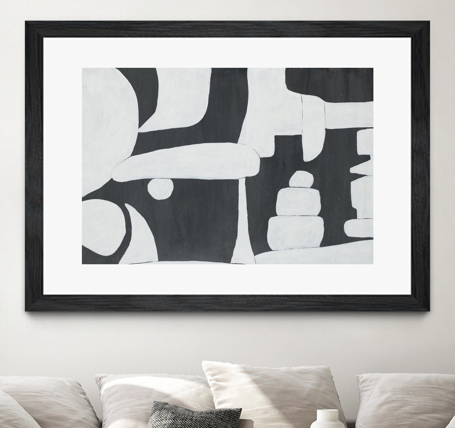 Remembering Decades by Daleno Art on GIANT ART - black abstract