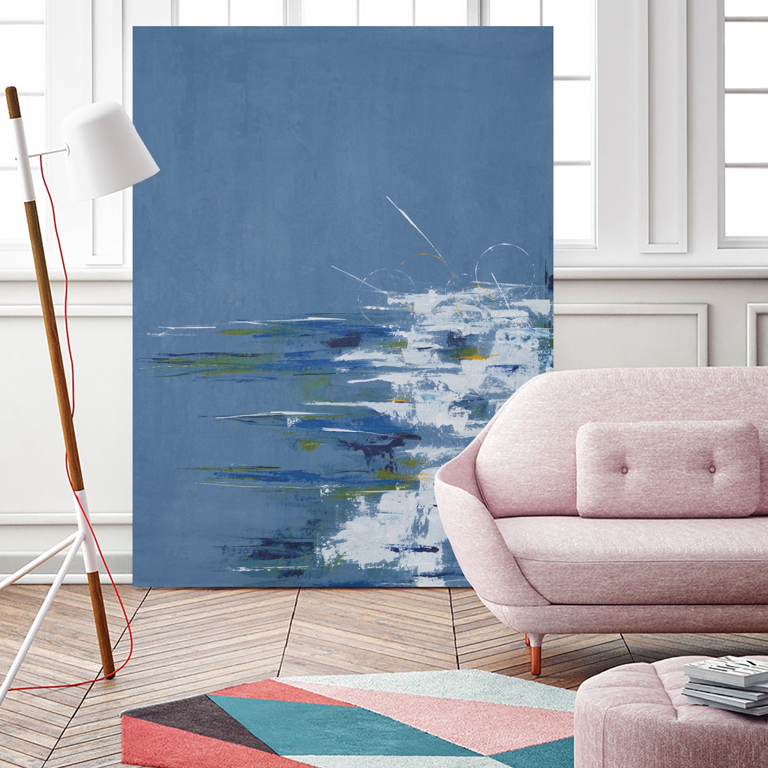 Tip Toe Surf by Daleno Art on GIANT ART -  abstract