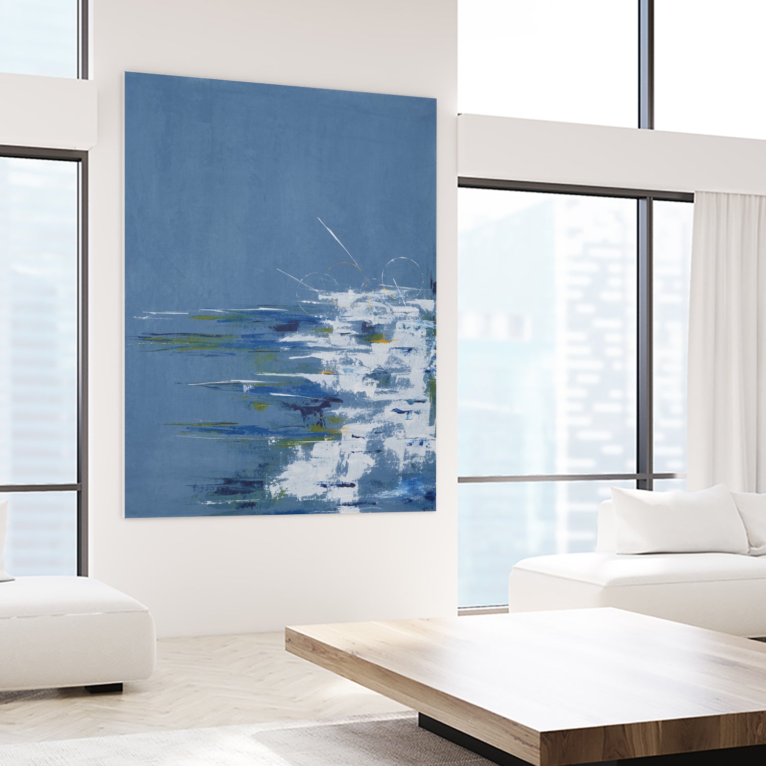 Tip Toe Surf by Daleno Art on GIANT ART -  abstract