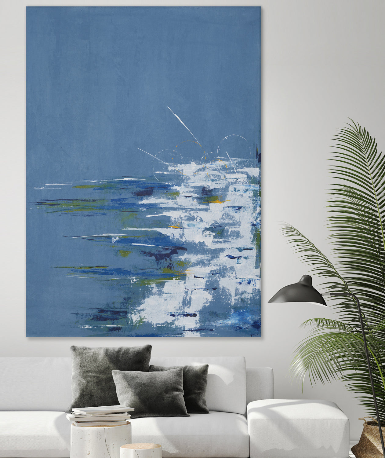 Tip Toe Surf by Daleno Art on GIANT ART -  abstract