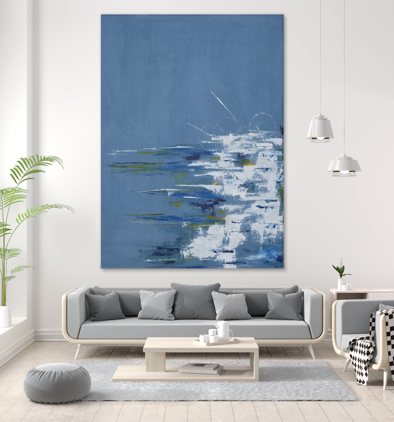 Tip Toe Surf by Daleno Art on GIANT ART -  abstract