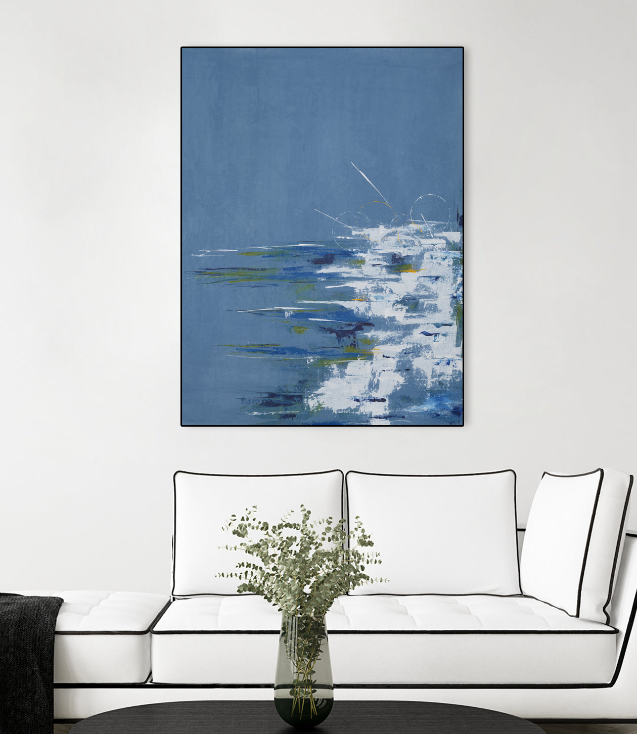 Tip Toe Surf by Daleno Art on GIANT ART -  abstract